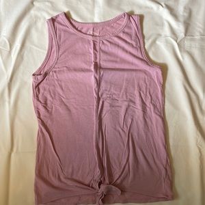 Pink tank top